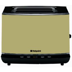 Hotpoint TT 22E AC0 2 Slice Toaster in Cream & Black